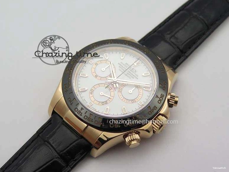 Black 116515 Edition Noob Strap On Best 1:1 Dial Leather A7750 White Daytona 0323